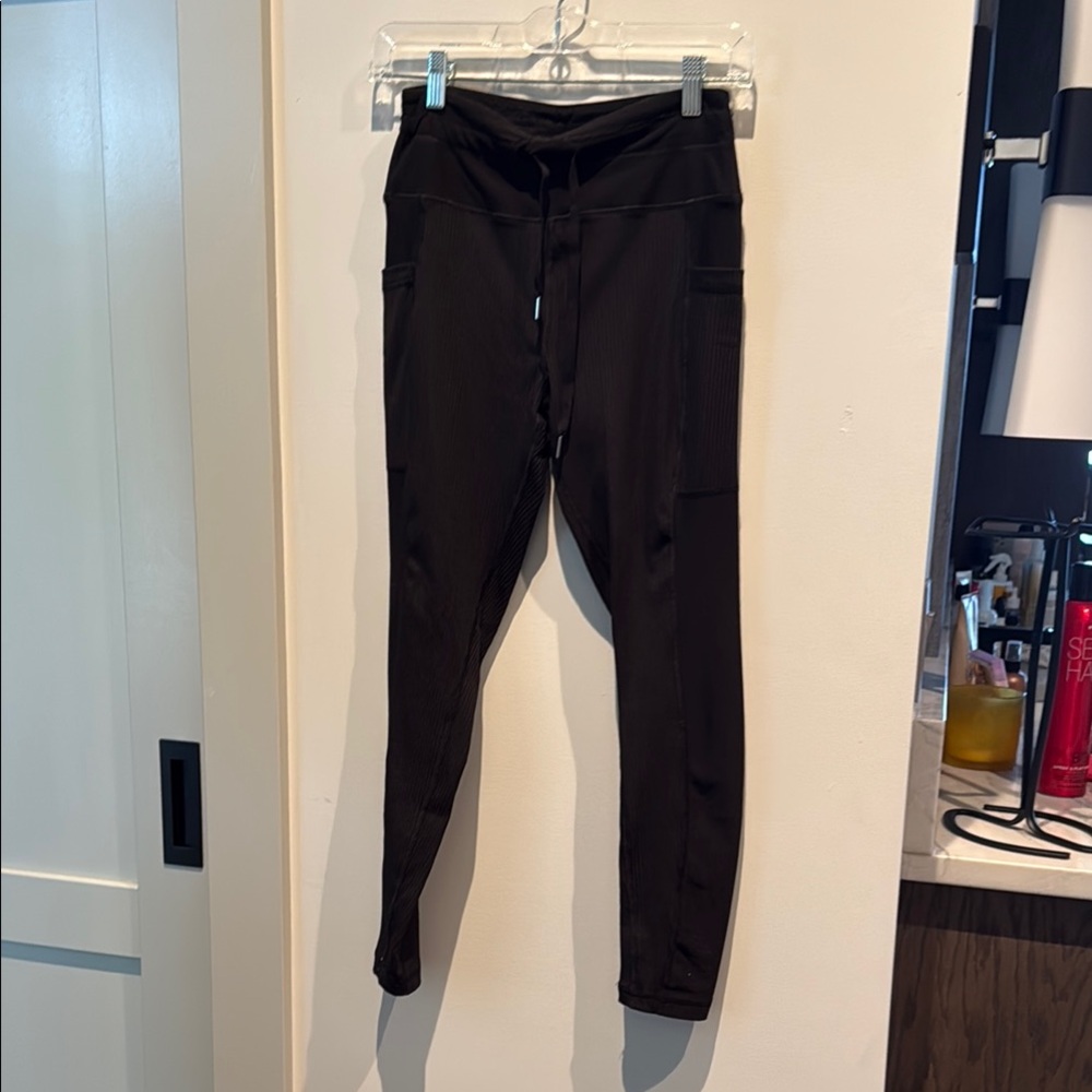 Black High-Waisted Leggings